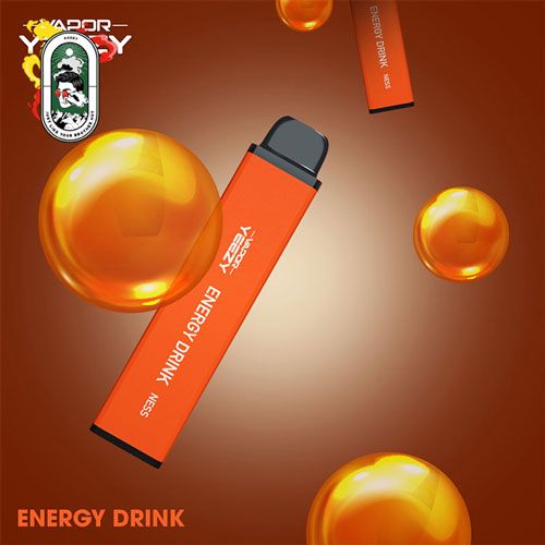  Pod hút 1 lần Vapor Yeezy Ness Energy Drink Nước Tăng lực Chính Hãng 