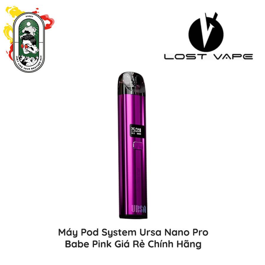  Máy Pod System Lost Vape Ursa Nano Pro 25W Pod Kit Chính Hãng 