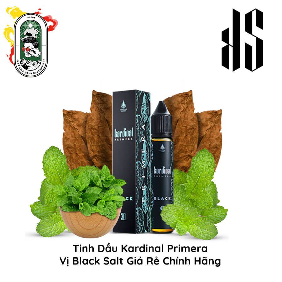  Tinh Dầu Vape Kardinal Primera Salt Nic Black 30ml Chính Hãng 