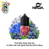  Tinh Dầu Vape Ninja Salt Nic Mâm Xôi Việt Quất 30ml Chính Hãng 