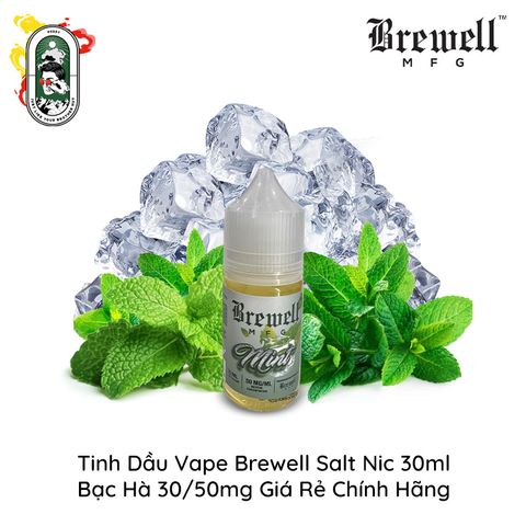 Tinh Dầu Vape Brewell Salt Nic 30ml Chính Hãng, Giá Rẻ