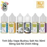  Tinh Dầu Vape Bushou Salt Nic Trà Cam Quế 30ml Chính Hãng 