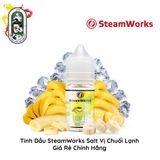  Tinh Dầu Vape Steamworks Salt Nic Chuối Lạnh 30ml Chính Hãng 