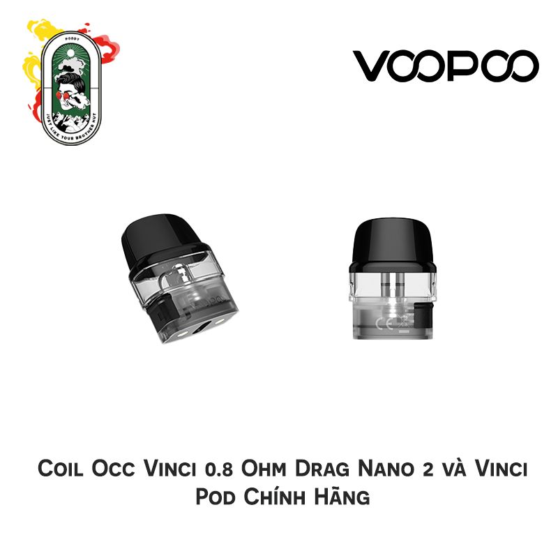  Đầu Pod thay thế Vinci 0.8 Ohm Drag Nano 2 và Vinci Pod Chính Hãng 