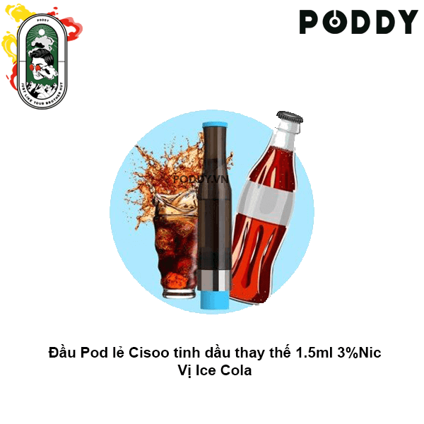  Đầu Pod VOVA Cisoo K1 Cola 30MG Chính Hãng 