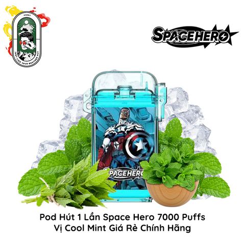 Bán Pod Một Lần Space Hero Có 7000 Hơi Hút Và Nhiều Hương Vị