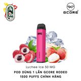  Pod Dùng 1 Lần Gcore Rodeo 50MG Lychee Ice Vải Lạnh Chính Hãng 