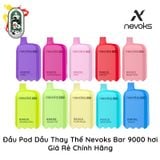  Đầu Pod Dầu Thay Thế Nevoks Bar R9000 Xoài Đào Chính Hãng 