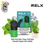  Đầu Pod Dầu Thay Thế Relx Double PepperMint Chính Hãng 