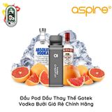  Đầu Pod Dầu Thay Thế Aspire Gotek Vodka Bưởi 30-50mg Chính Hãng 