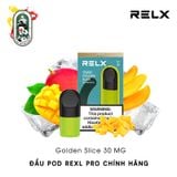  Đầu Pod RELX Pro Golden Slice Xoài 30MG Chính Hãng 