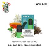  Đầu Pod RELX Pro Jasmine Green Tea Trà Lài 30MG Pack 2 cái Chính Hãng 