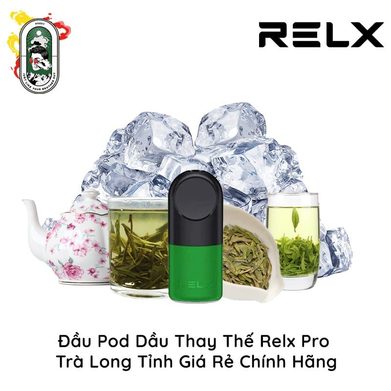  Đầu Pod Dầu Thay Thế Relx Pro Trà Long Tỉnh Chính Hãng 