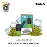  Đầu Pod RELX Pro Ludou Ice Đậu Xanh 30MG Chính Hãng 