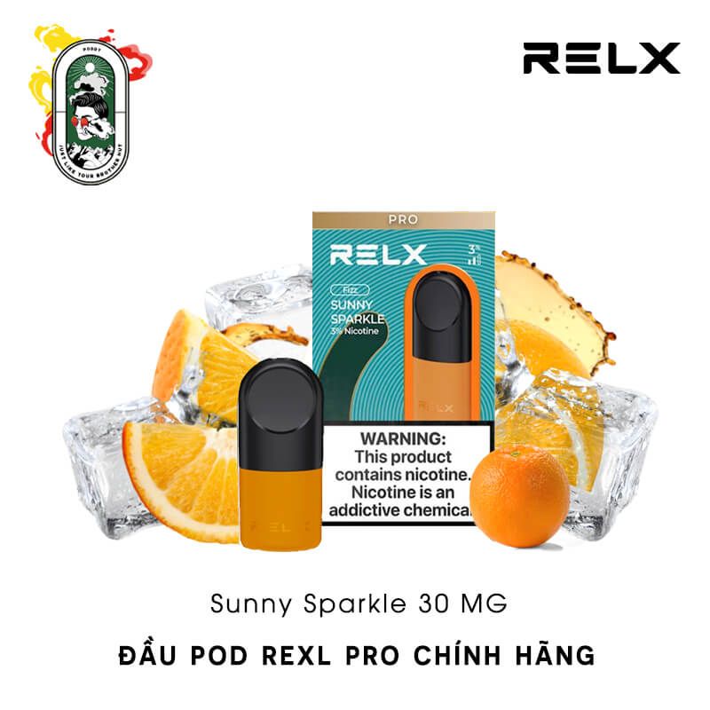  Đầu Pod RELX Pro Sunny Sparkle Soda Cam 30MG Chính Hãng 