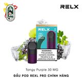  Đầu Pod RELX Pro Tangy Grape Nho 30MG Chính Hãng 