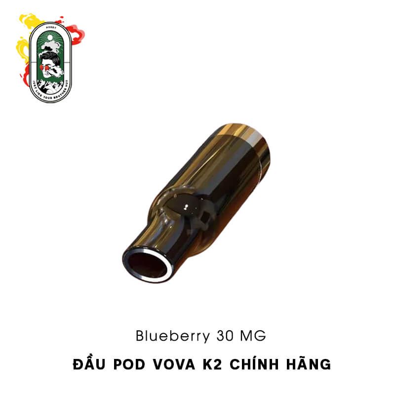 Pack 4 Đầu Pod Dầu Thay Thế VOVA K2 Blueberry Việt Quất Chính Hãng 
