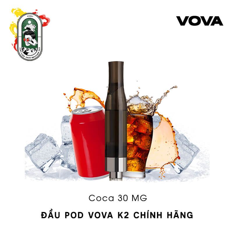  Pack 4 Đầu Pod VOVA K2 Cola Chính Hãng 