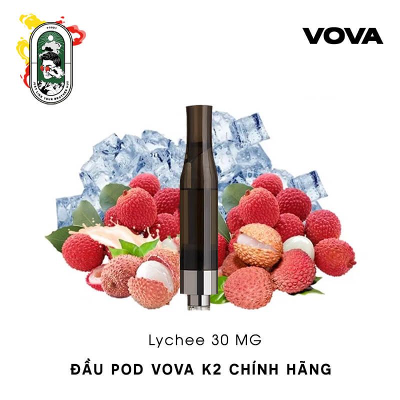  Pack 4 Đầu Pod VOVA K2 Lychee Vải Chính Hãng 