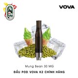  Pack 4 Đầu Pod Dầu Thay Thế VOVA K2 Mung Bean Đậu Xanh Chính Hãng 