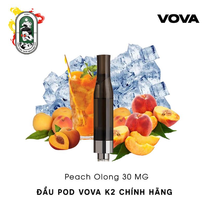  Pack 4 Đầu Pod VOVA K2 Peach Oolong Ô long Đào Chính Hãng 