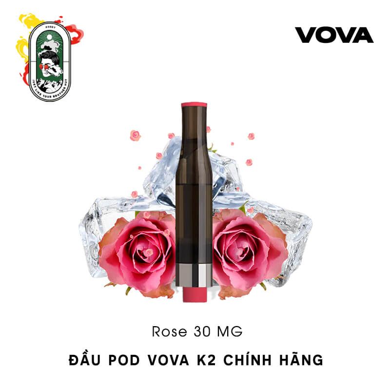 Pack 4 Đầu Pod VOVA K2 Rose Hoa Hồng Chính Hãng 