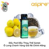  Đầu Pod Dầu Thay Thế Aspire Gotek Olong Chanh Vàng Chính Hãng 