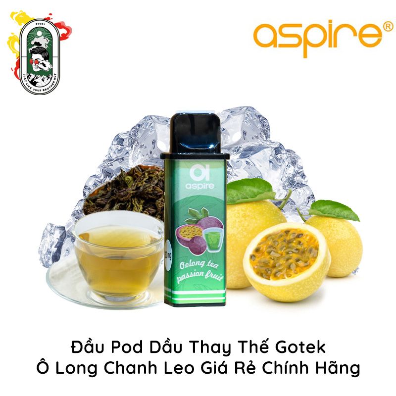  Đầu Pod Dầu Thay Thế Aspire Gotek Olong Chanh Leo Chính Hãng 