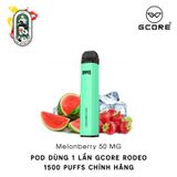  Pod Dùng 1 Lần Gcore Rodeo 50MG Melonberry Dưa Hấu Dâu Chính Hãng 