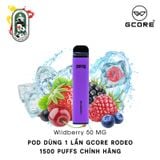  Pod Dùng 1 Lần Gcore Rodeo 50MG Wildberry Trái Cây Rừng Chính Hãng 