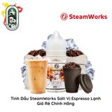  Tinh Dầu Vape Steamworks Salt Nic Espresso Lạnh 30ml Chính Hãng 