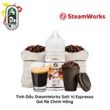  Tinh Dầu Vape Steamworks Salt Nic Espresso 30ml Chính Hãng 