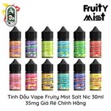  Tinh Dầu Vape Fruity Mist Salt Nic Xoài Xanh 30ml Chính Hãng 