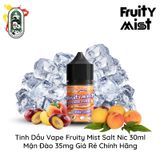  Tinh Dầu Vape Fruity Mist Salt Nic Mận Đào 30ml Chính Hãng 