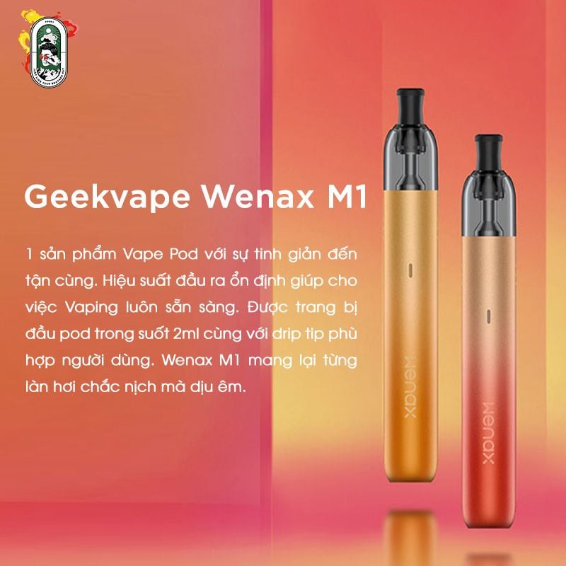  Máy Pod System Wenax M1 Kit Chính Hãng 