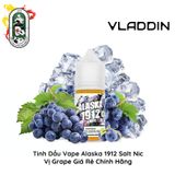  Tinh dầu Vape Alaska 1912 Nho 30ml Chính Hãng 