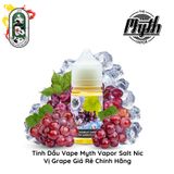  Tinh Dầu Vape Myth Vapor Salt Nic Nho Lạnh 30ML Chính Hãng 