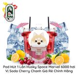  Pod 1 Lần Husky Space Marvel 6000 Soda Cherry Chanh Sạc Lại Giá Rẻ Chính Hãng 