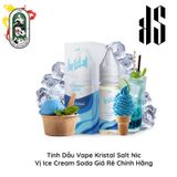  Tinh Dầu Vape Kristal Salt Ice Cream Soda Parasol 15ML Chính Hãng 