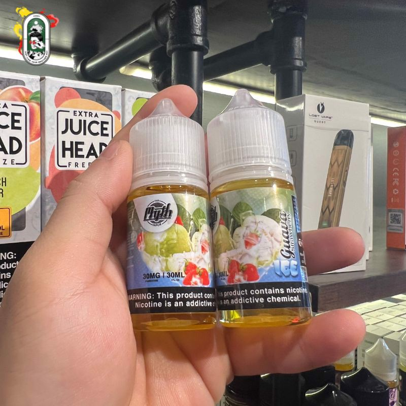  Tinh Dầu Vape Myth Vapor Salt Nic Kiwi Lựu Đỏ Lạnh 30ML Chính Hãng 