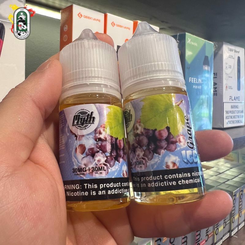  Tinh Dầu Vape Myth Vapor Salt Nic Kiwi Lựu Đỏ Lạnh 30ML Chính Hãng 