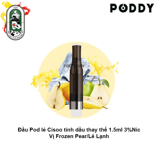  Đầu Pod VOVA Cisoo K1 Frozen Pear Lê Ướp Lạnh 30MG Chính Hãng 