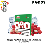  Pack 4 Đầu Pod VOVA K2 Lychee Vải Chính Hãng 