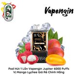  Pod Dùng 1 Lần 6000 hơi Vapengin Jupiter Xoài Vải 50MG Chính Hãng 