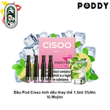  Pack 4 Đầu Pod VOVA Cisoo Mojito Chính Hãng 