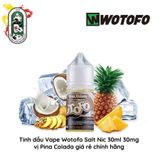  Tinh dầu vape Wotofo Salt Nic Pina Colada 30ml 30mg Chính Hãng 