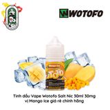  Tinh dầu vape Wotofo Salt Nic Xoài 30ml 30mg Chính Hãng 