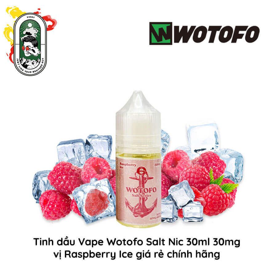  Tinh dầu vape Wotofo Salt Nic Mâm xôi 30ml 30mg Chính Hãng 