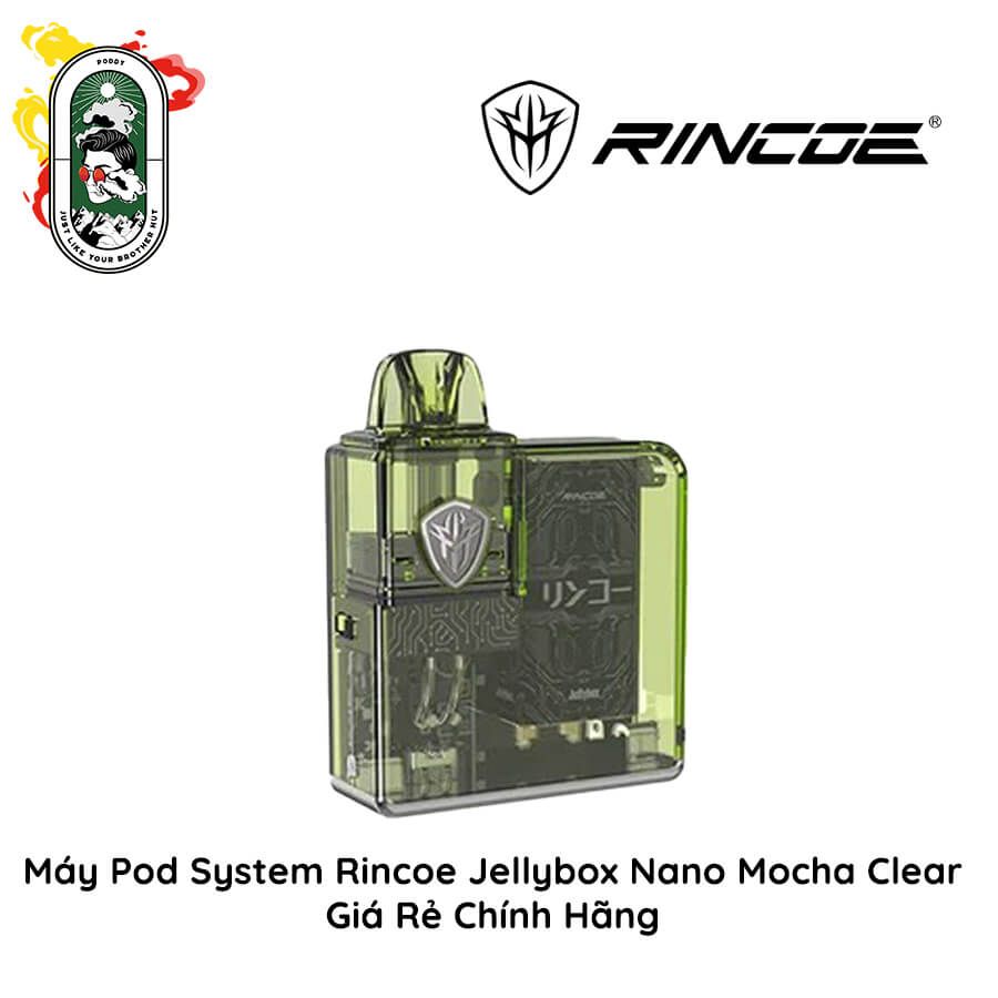  Máy Pod System Kit Rincoe Jellybox Nano Chính Hãng 