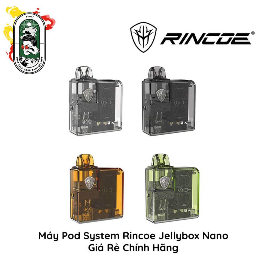  Máy Pod System Kit Rincoe Jellybox Nano Chính Hãng 